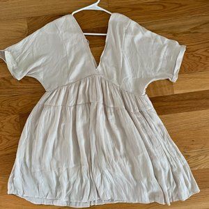 Champagne Baby Doll Dress